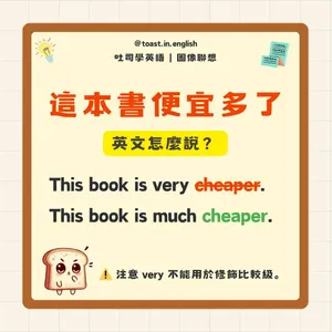 Very 副詞常犯中翻英 